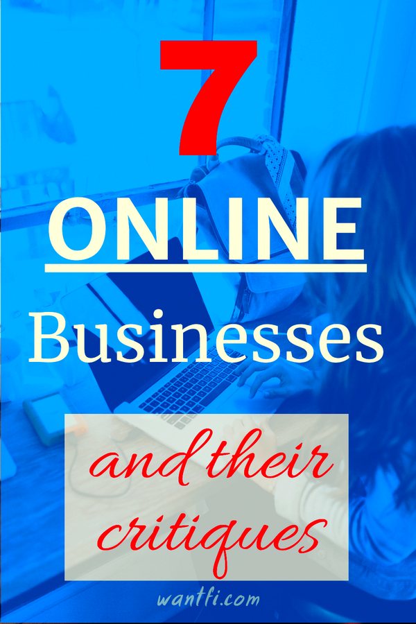 Review 7 Online Business Ideas: Read First Before You Start